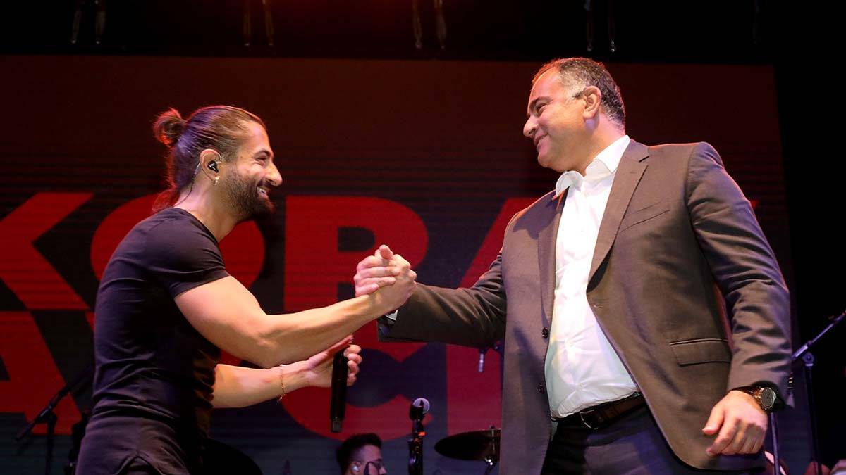 Çankaya'da Koray Avcı konseri düzenlendi