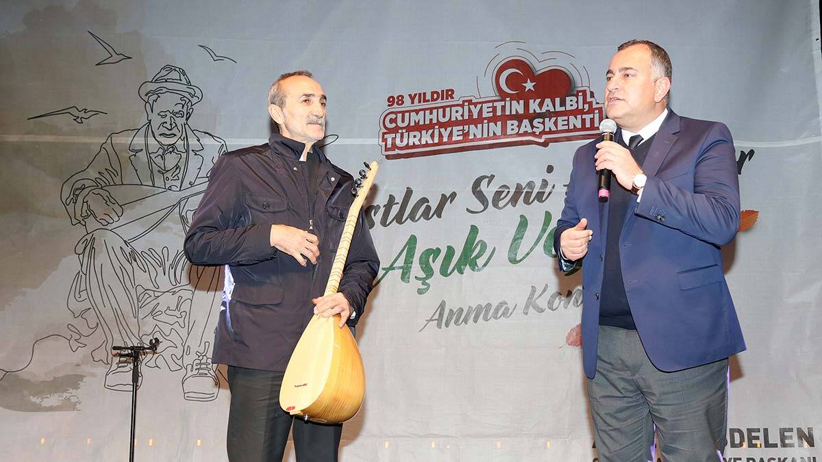 Büyük ozan Aşık Veysel türküleriyle anıldı