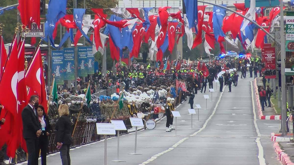 29 Ekim Vatan Caddesi'nde coşkuyla kutlandı