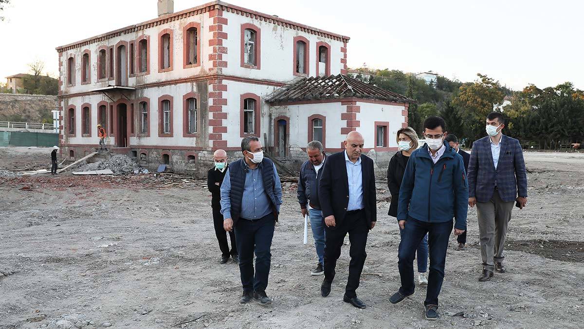 Başkan Altınok Çoban Mektebi'ni denetledi