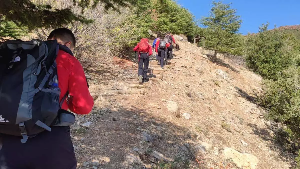 Dereli'nin cesedinin uçurumdan çıkarılması için çalışmalar devam ediyor