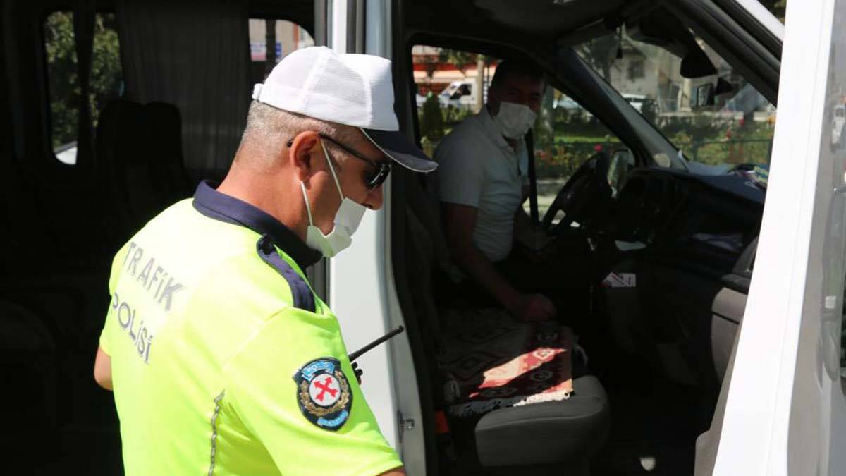 81 ilde 135 okul servis aracı trafikten men edildi