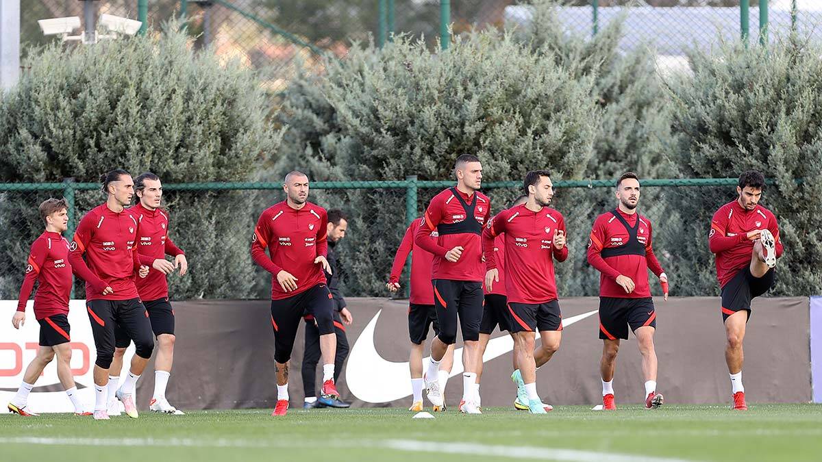 A Milli Takımı, Norveç maçı hazırlıklarını tamamladı