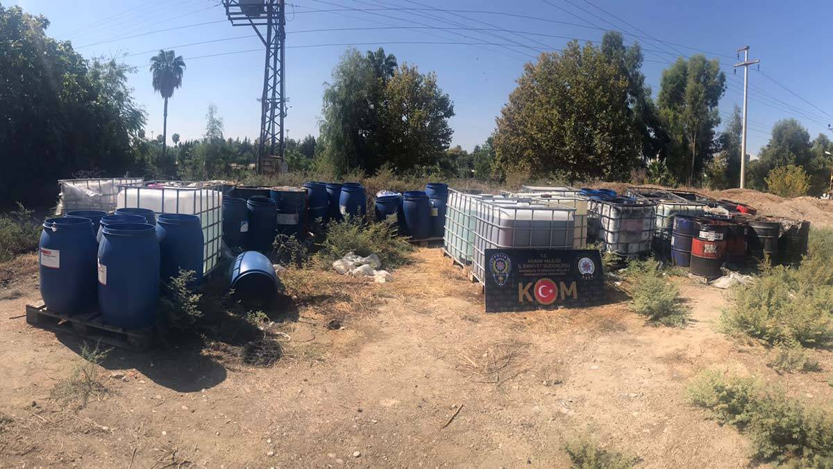 Adana'da kaçak akaryakıt operasyonu: 2 gözaltı