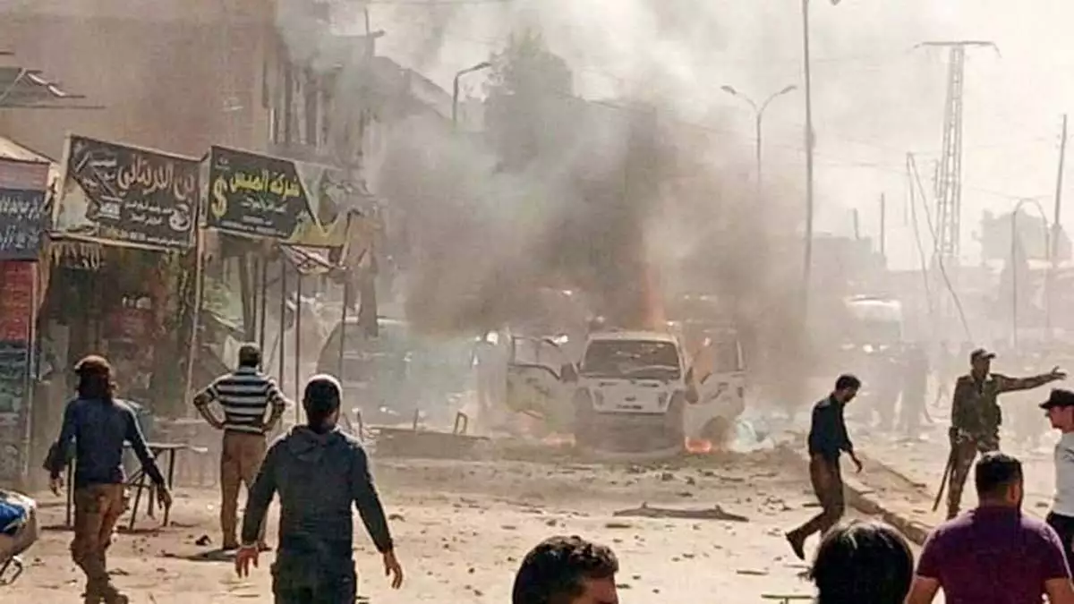 Afrin'de pkk/ypg'den bomba yüklü araçla saldırı