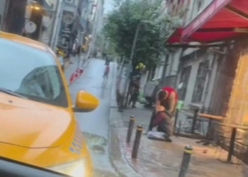 Amerikalı turist otel çalışanını darbetti