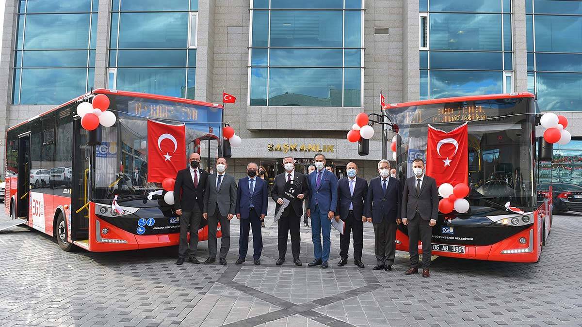 Ankara Büyükşehir Belediyesi araç filosunu genişletiyor