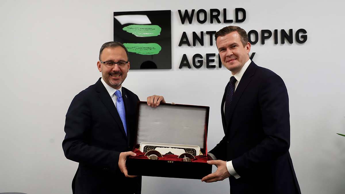 Bakan Kasapoğlu WADA Mütevelli Heyeti'ne seçildi