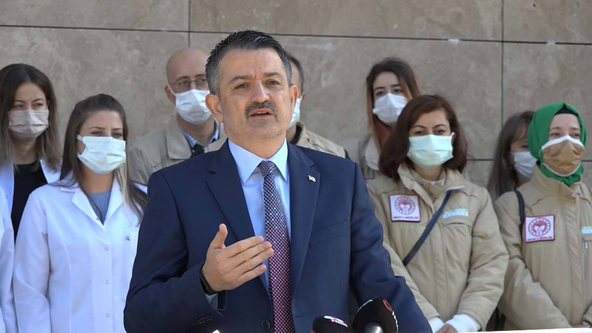 Bakan Pakdemirli: 81 ilde gıda denetimi yapacağız