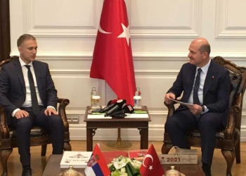 Bakan Soylu, Sırbistan Başbakan Yardımcısı ile görüştü
