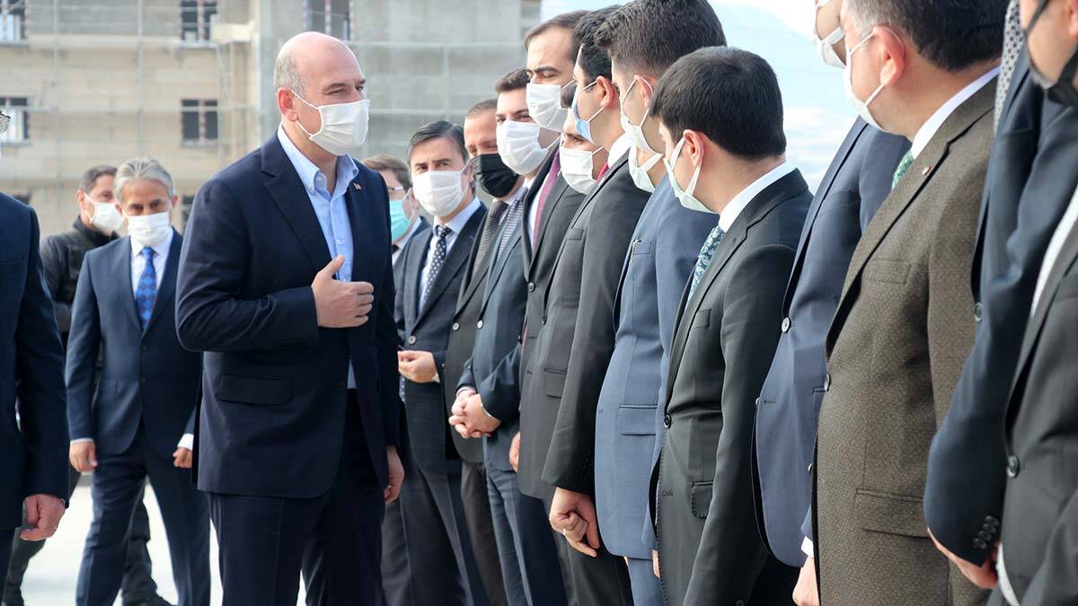 Bakan Soylu güvenlik toplantısına katıldı