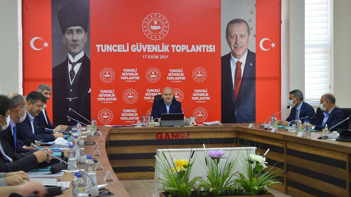 Bakan Soylu: Tunceli'nin dağlarında 21 terörist kaldı