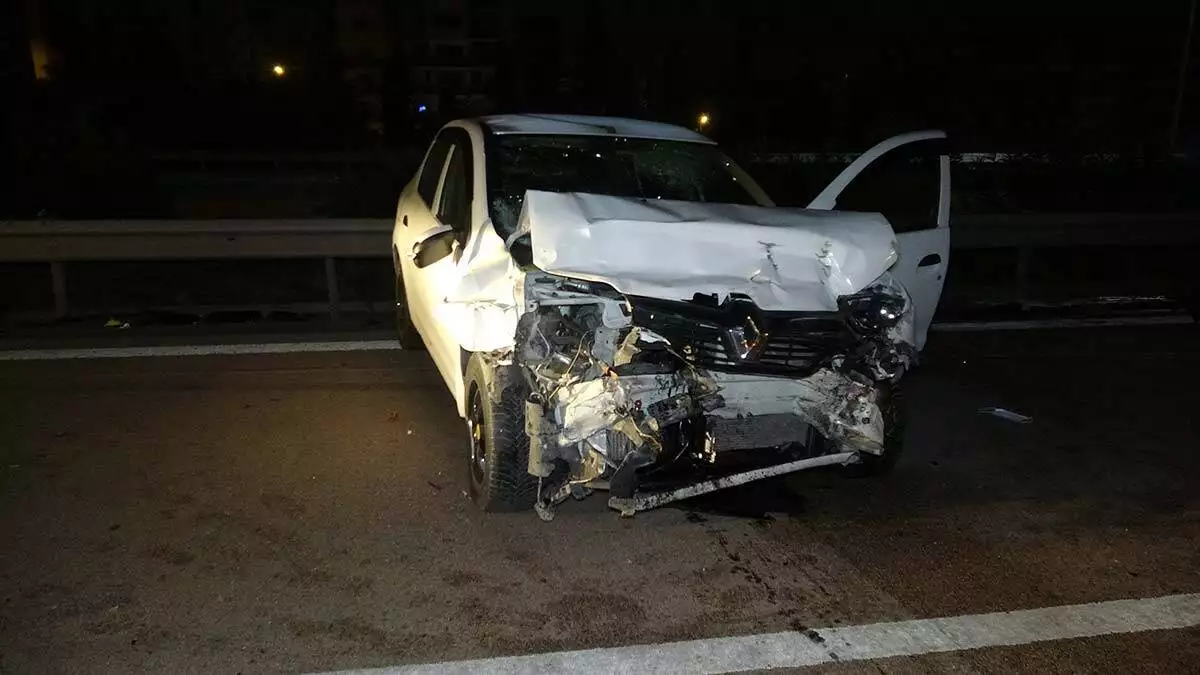 Bursada otomobile arkadan carpti 1 olu 2 - öne çıkan - haberton