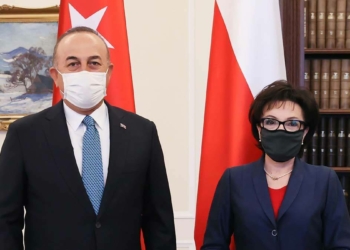 Çavuşoğlu, Polonya Meclisi Başkanı ile görüştü