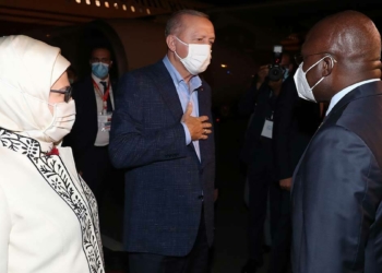 Cumhurbaşkanı Erdoğan Angola'da
