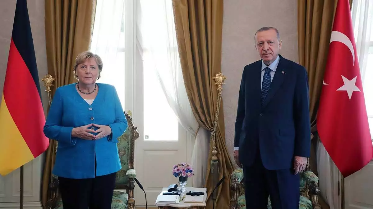 Cumhurbaskani erdogan merkel gorusmesi basladi 2 - dış haberler - haberton