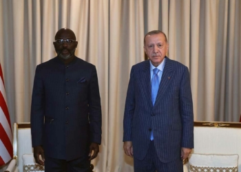 Cumhurbaşkanı, Liberya Devlet Başkanı görüştü