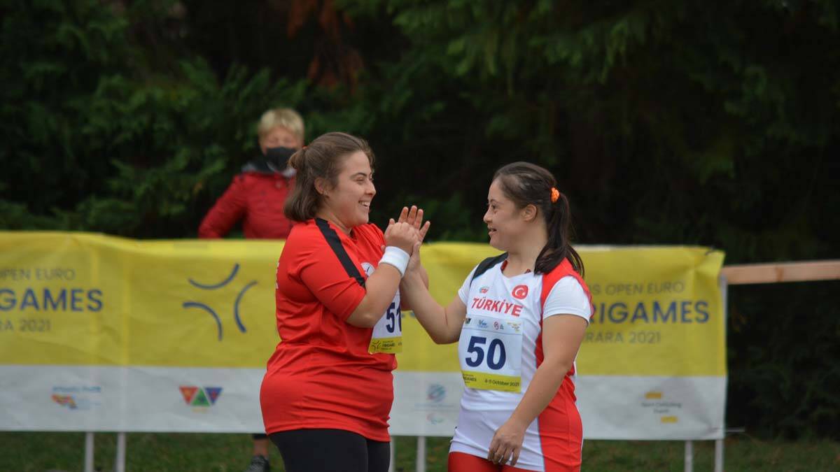 Down Sendrom Avrupa Oyunları'nda Türkiye'ye 23 madalya