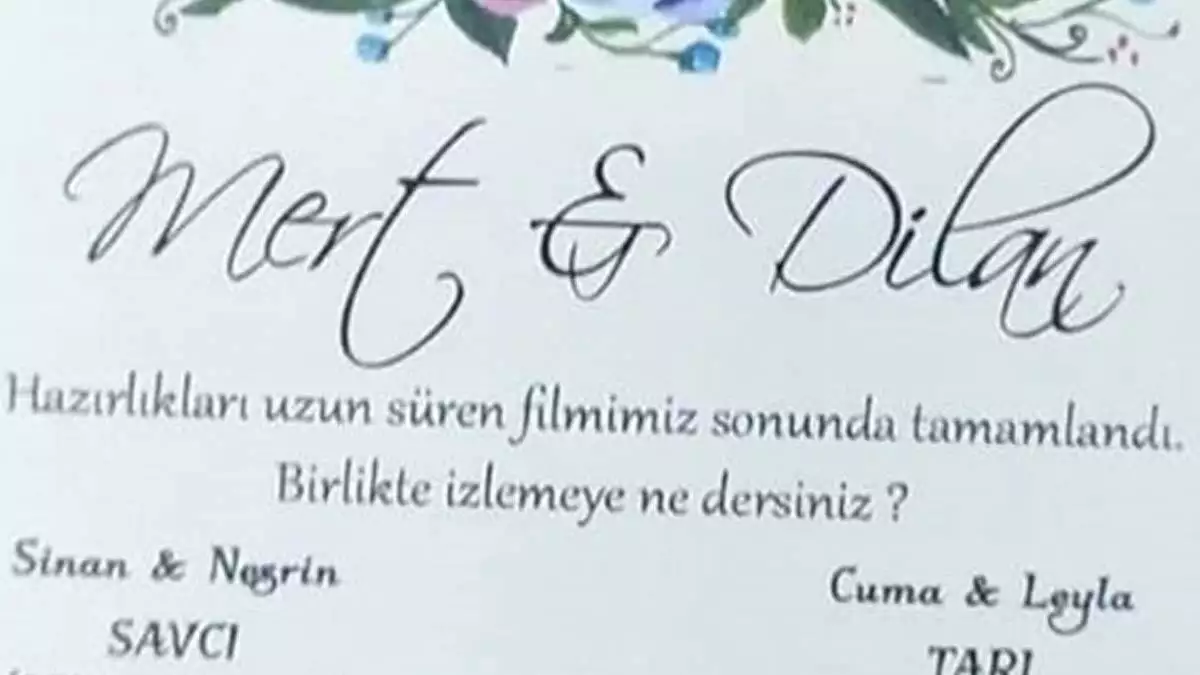 'hazırlıkları uzun süren filmimiz sonunda tamamlandı. Birlikte izlemeye ne dersiniz? ' 