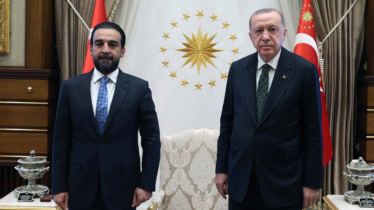 Erdoğan, Irak'tan Parti Genel Sekreteri'ni kabul etti