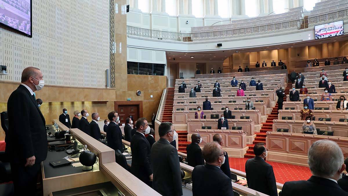 Erdoğan: Adaletsizliklere karşı mücadele ediyoruz