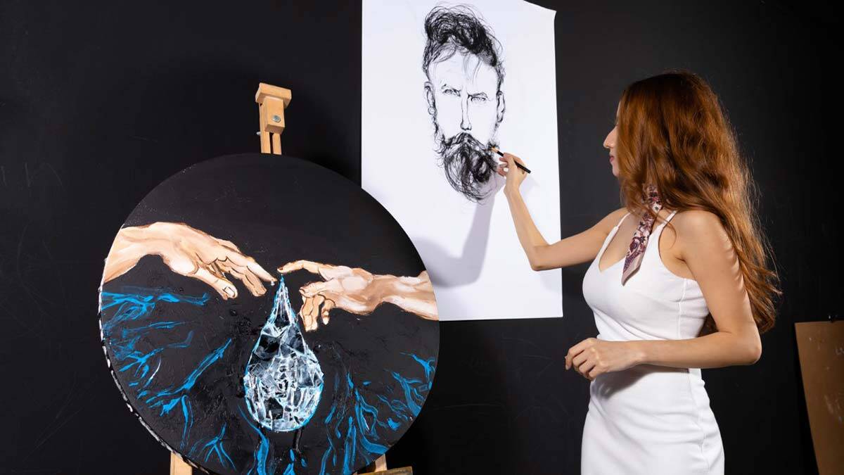 Genç sanatçılardan iklim krizi temalı sergi