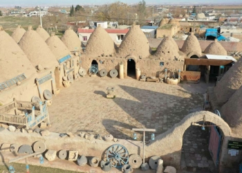 Harran'daki konik kubbeli evlerin çarpıcı özellikleri