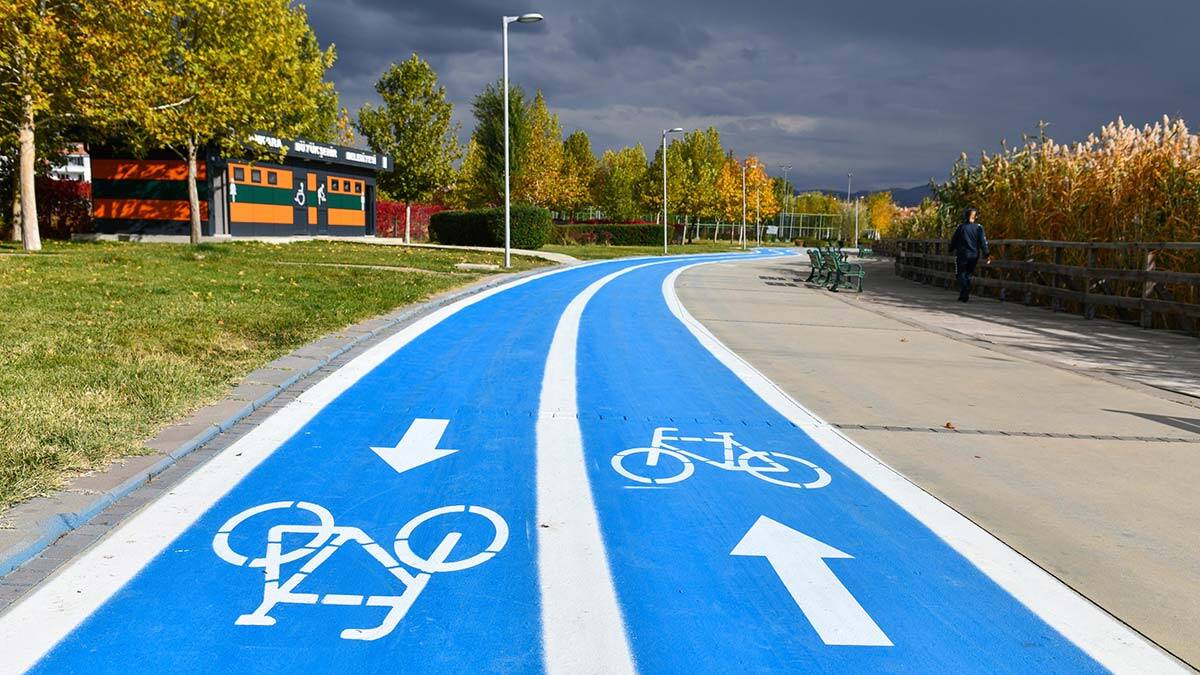 Şehir içi bisiklet yolu çalışmaları başladı