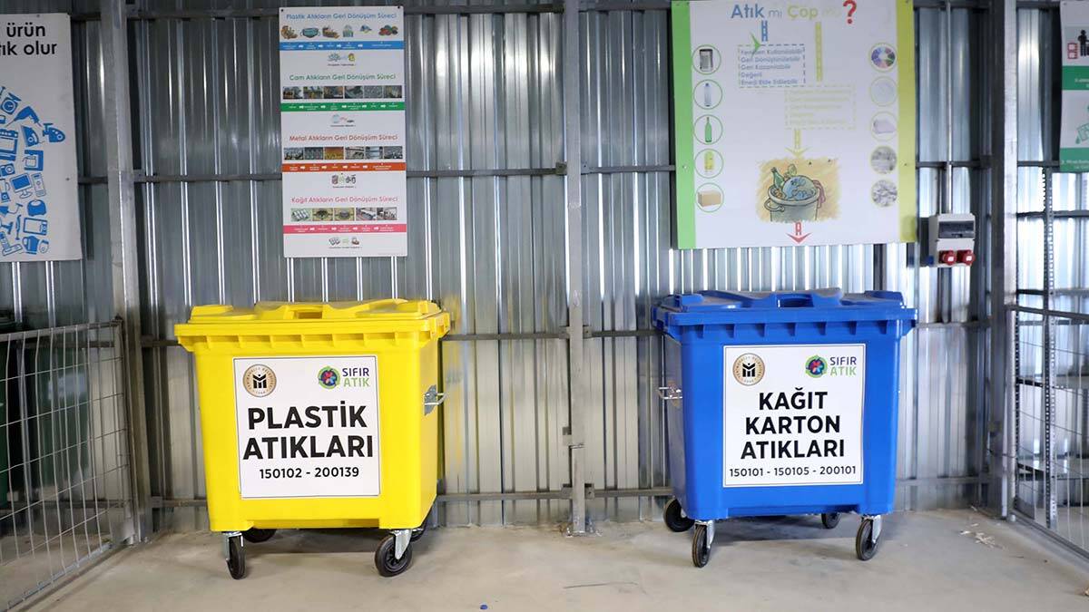 Yenimahalle'den 1. sınıf Atık Getirme Merkezi