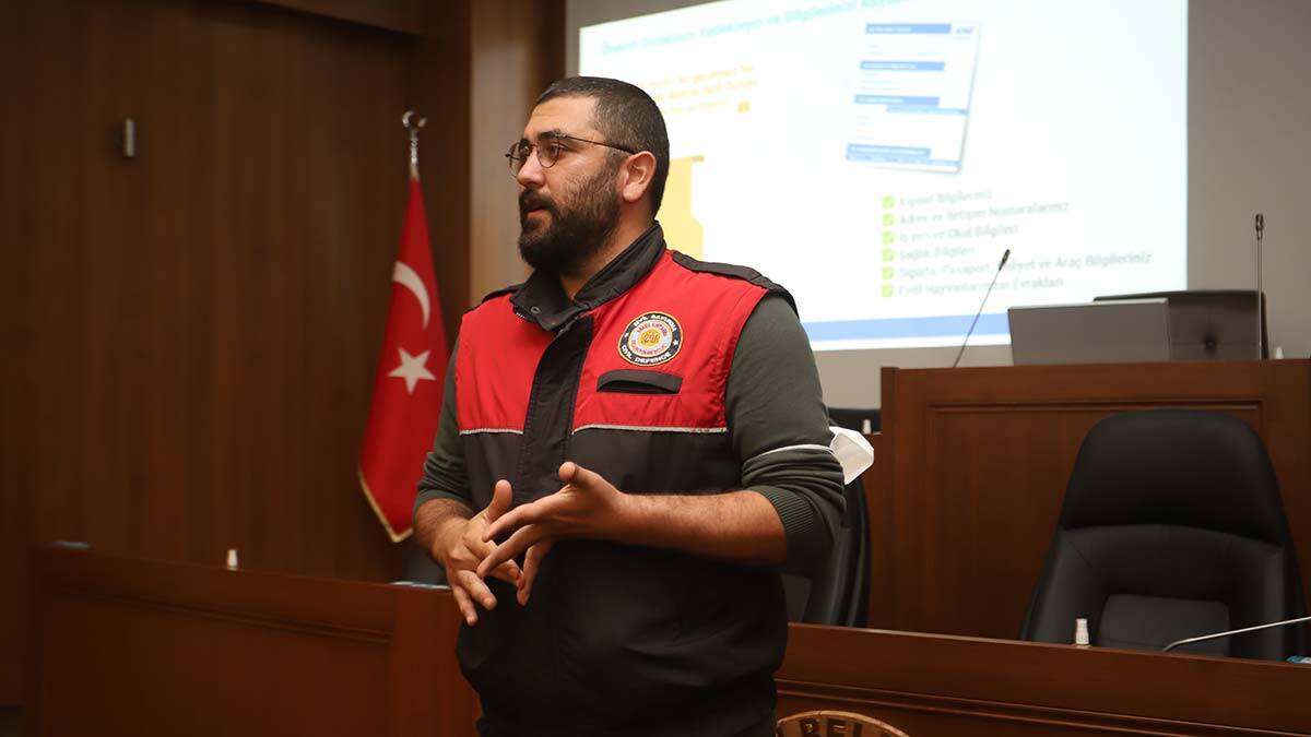 Kartal Belediyesi'nden afet farkındalık eğitimi