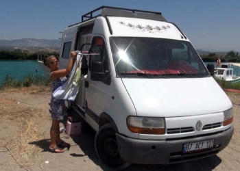 Kadın Karavancılar'ın kurucusu Türkiye'yi geziyor