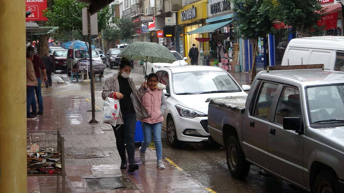 Keşan'da beklenen sağanak etkili oldu