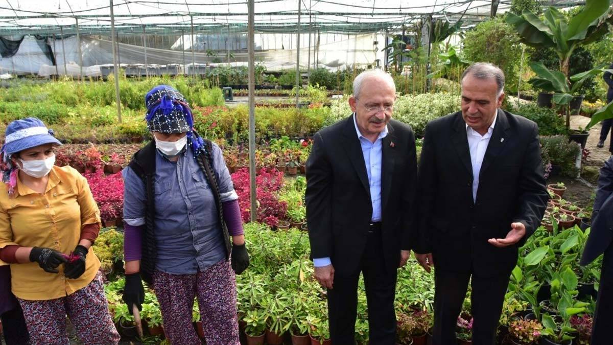 Köyceğiz'de çiçek ve narenciye üreticileriyle bir araya geldi