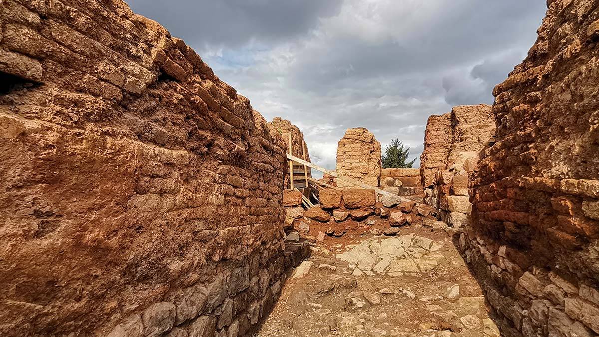 Kurul Kalesi'ndeki kazılarda yeni girişe ulaşıldı