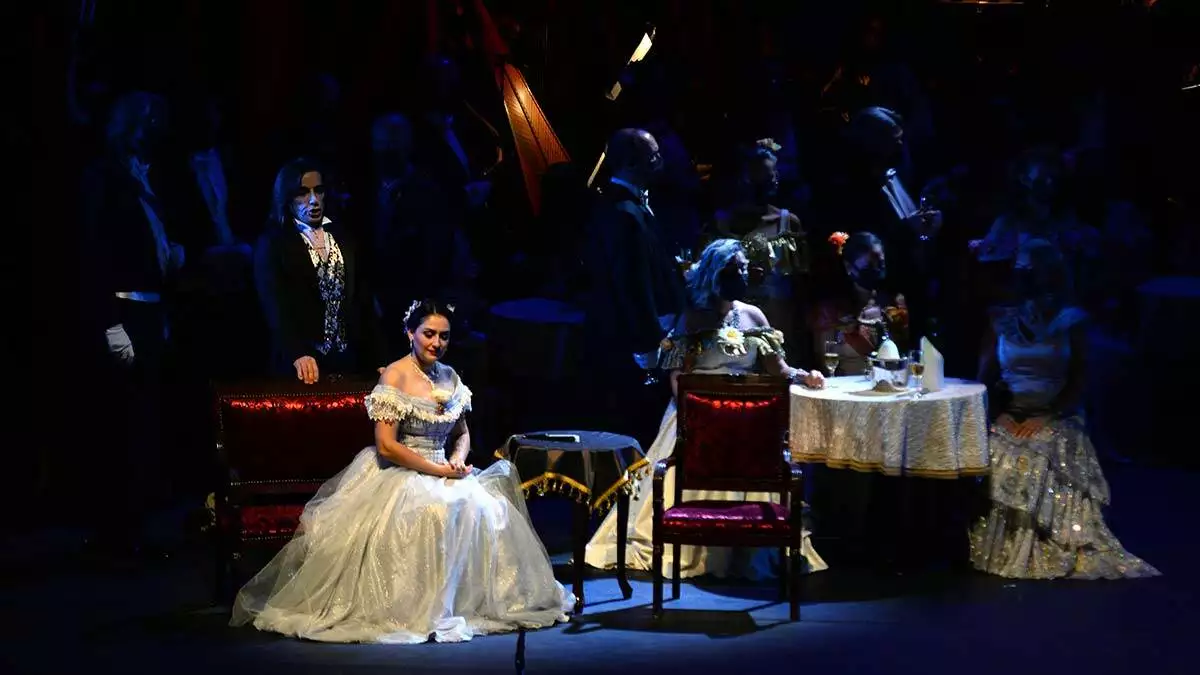 La traviata'dan uyarlanan konser izleyici ile buluştu