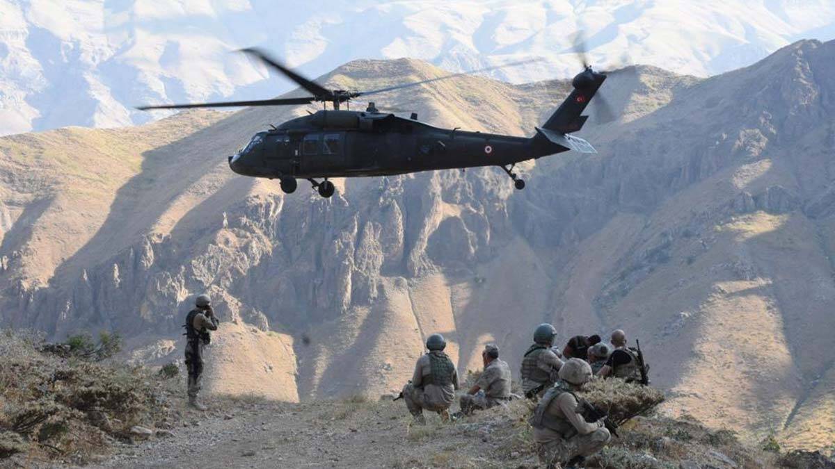 MSB: Irak'ın kuzeyinde 4 PKK'lı etkisiz hale getirildi