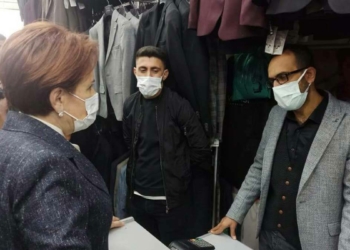 Meral Akşener Siirt'te esnaf ziyareti yaptı