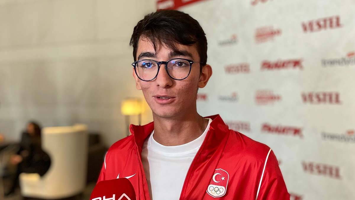 Mete Gazoz: Yine bir ilke imza atmak istiyoruz