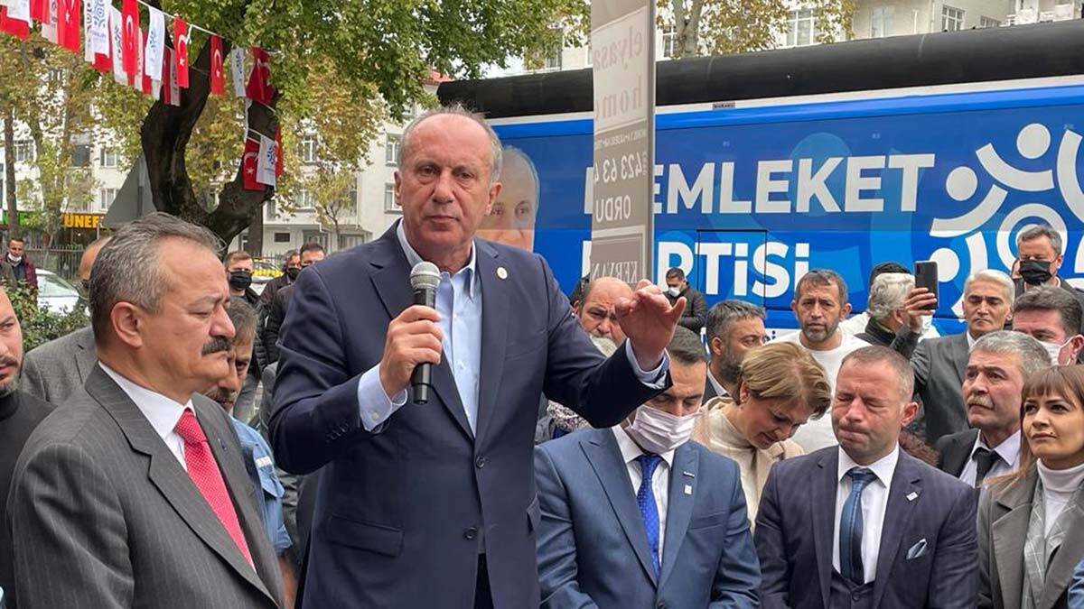 Muharrem İnce: İlkeli bir siyaset yapacağız