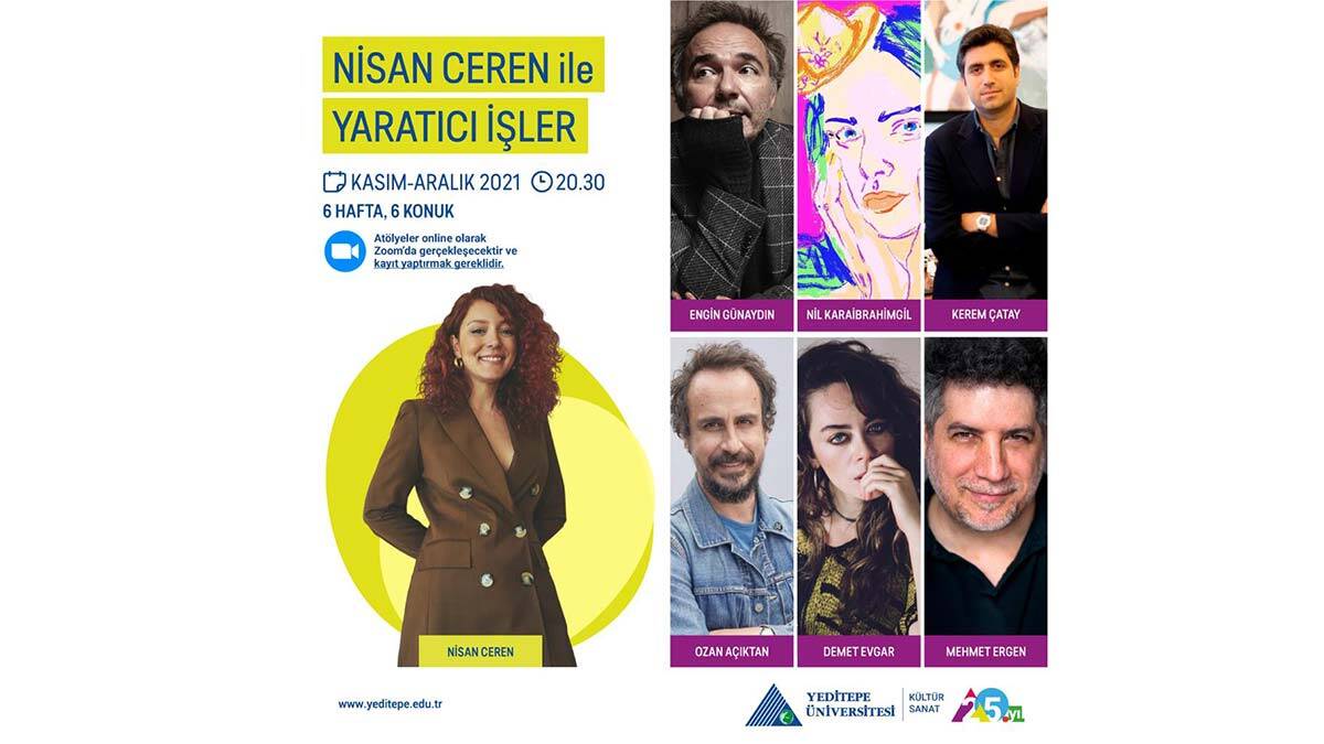 Nisan Ceren ile Yaratıcı İşler ünlü isimleri ağırlayacak