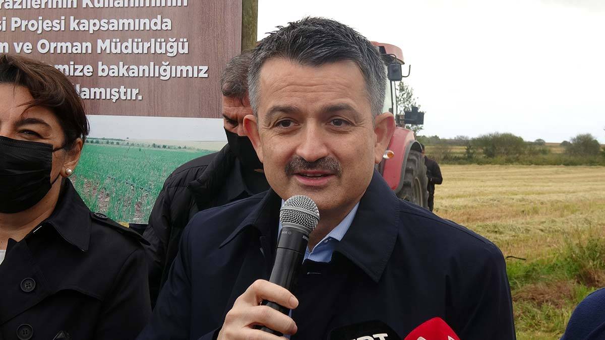 Pakdemirli: Çeltik'i damla sulamaya geçirmemiz lazım