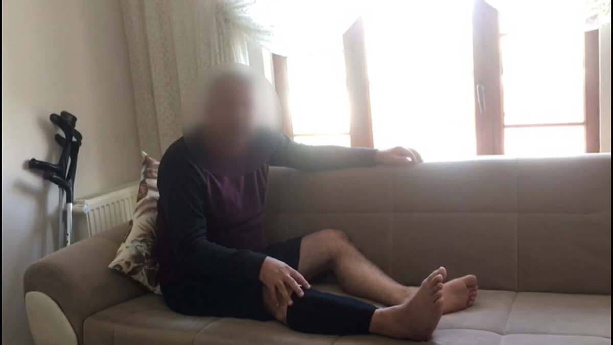 Pompalı ile yaralanan memurun bacağı parçalandı