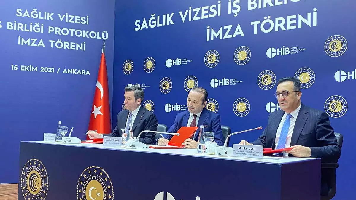 Saglik vizesi is birligi protokolu imzaladi 2 - yaşam - haberton