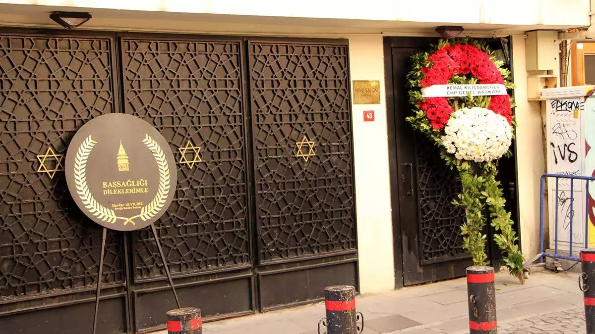 Sami kohen için şalom sinagogu'nda tören düzenlendi