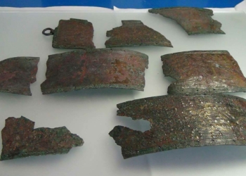 Satala'da Urartu savaşçısının bronz kemeri bulundu