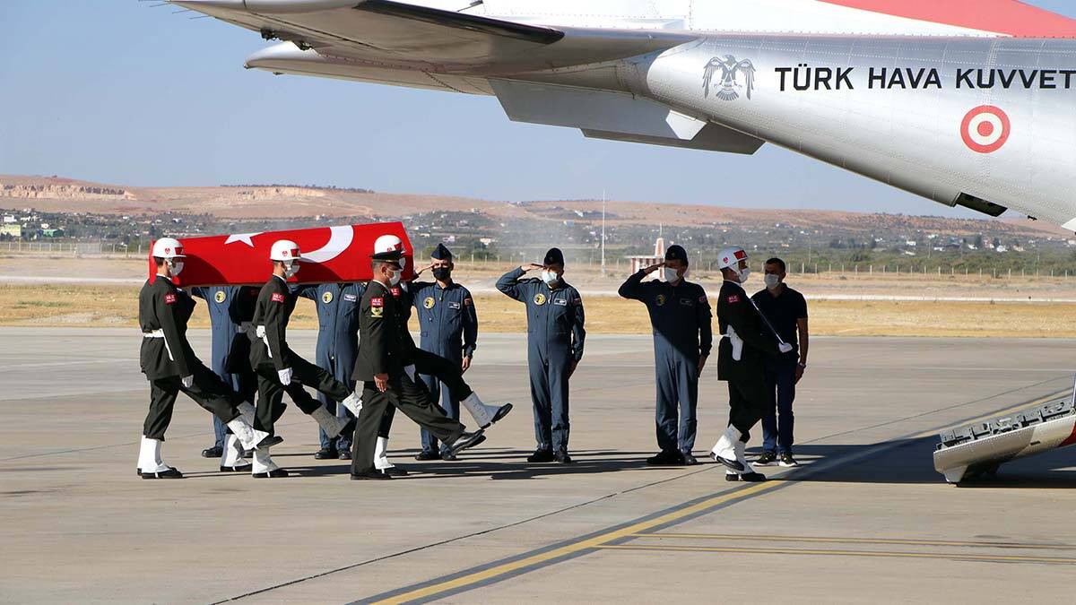 Şehit Tayfun Özköse'nin cenazesi Samsun'a uğurlandı