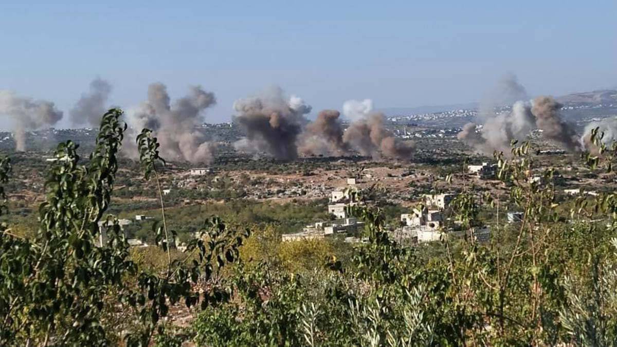 Suriye'de rejim İdlib kırsalını vurdu: 1 ölü 3 yaralı