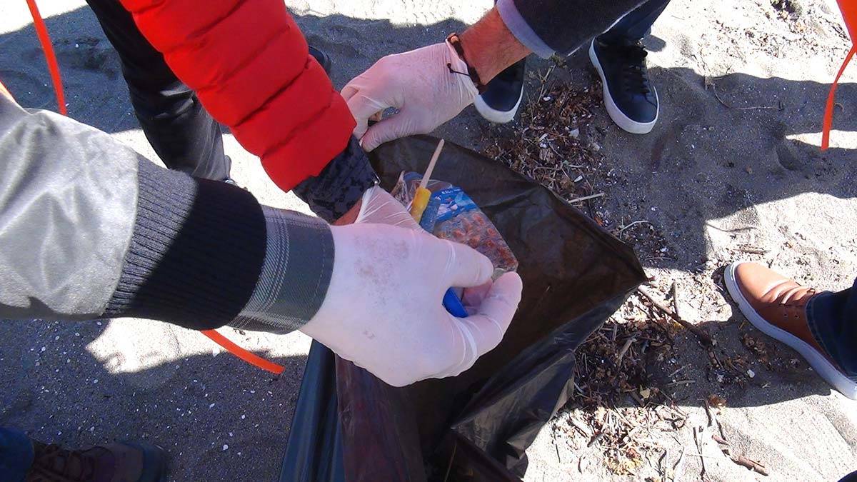 Trabzon sahilindeki çöplerin yüzde 81'i plastik çıktı