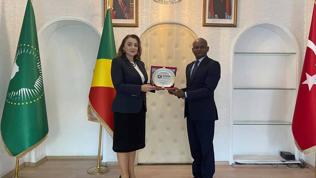 ULUSKON'dan Kongo Maslahatgüzarı'na ziyaret