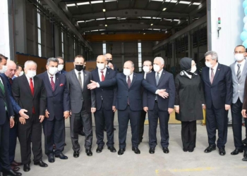 Varank, plastik kalıp fabrikasının şube açılışında
